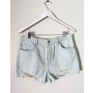 Forever 21 vintage Distressed Jean Shorts